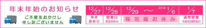 夏期休業について